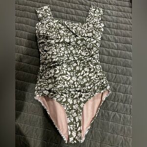 Albion Sage Ivy Off Shoulder One-Piece